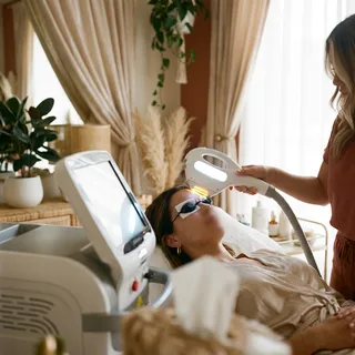 Photorajeunissement au laser Elite iQ Cynosure